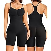 Nebility Shapewear Bodysuit for Women Tummy Control Body Suits Racerback Full Body Shaper Faja Seamless Butt Lifter
