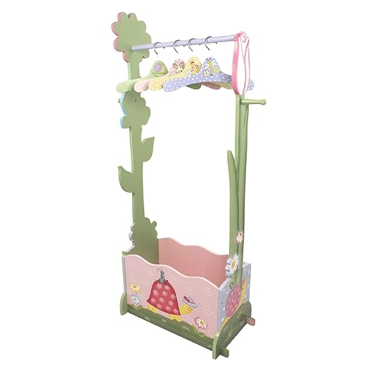 Fantasy Fields Magic Garden themed Wooden Dress Up Storage Station