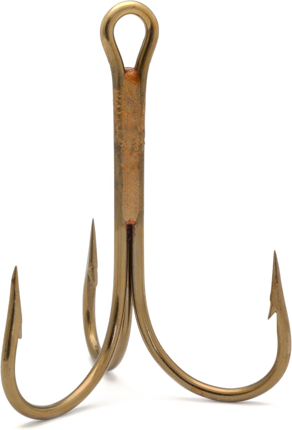 Mustad 3551 Classic Treble Standard Strength Fishing Hooks | Tackle for Fishing Equipment | Comes in Bronz, Nickle, Gold, Blonde Red : Fishing Hooks : Sports & Outdoors