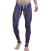 ARCITON Men's Low Rise Leggings Long Johns Thermal Pant