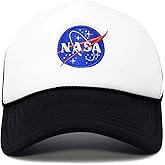 DALIX NASA Meatball Insignia Embroidered Trucker Hat