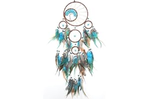 laffoonparts Brown and Black Boho Dream Catcher for Adults, Large Home Decor Dream Catcher, Ideal for Room Decor, Parties, Yo