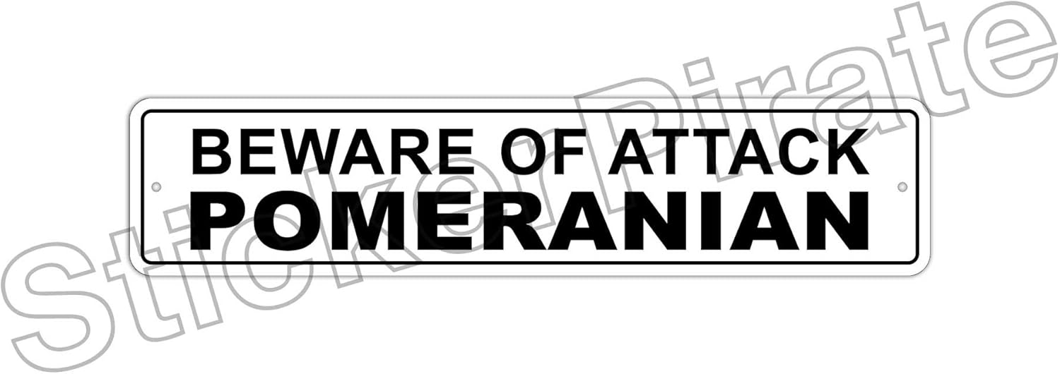 Platen Panelen Bordjes Huis Aluminum Beware Of Attack Miniature Horse 4 X 18 Funny Metal Novelty Sign Amqueretaro Com