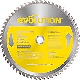 Evolution Power Tools, Professional Stainless Steel Cutting Saw Blade, Circular Saw Blades, 14-Inch x 90-Tooth, Blades, Cold 
