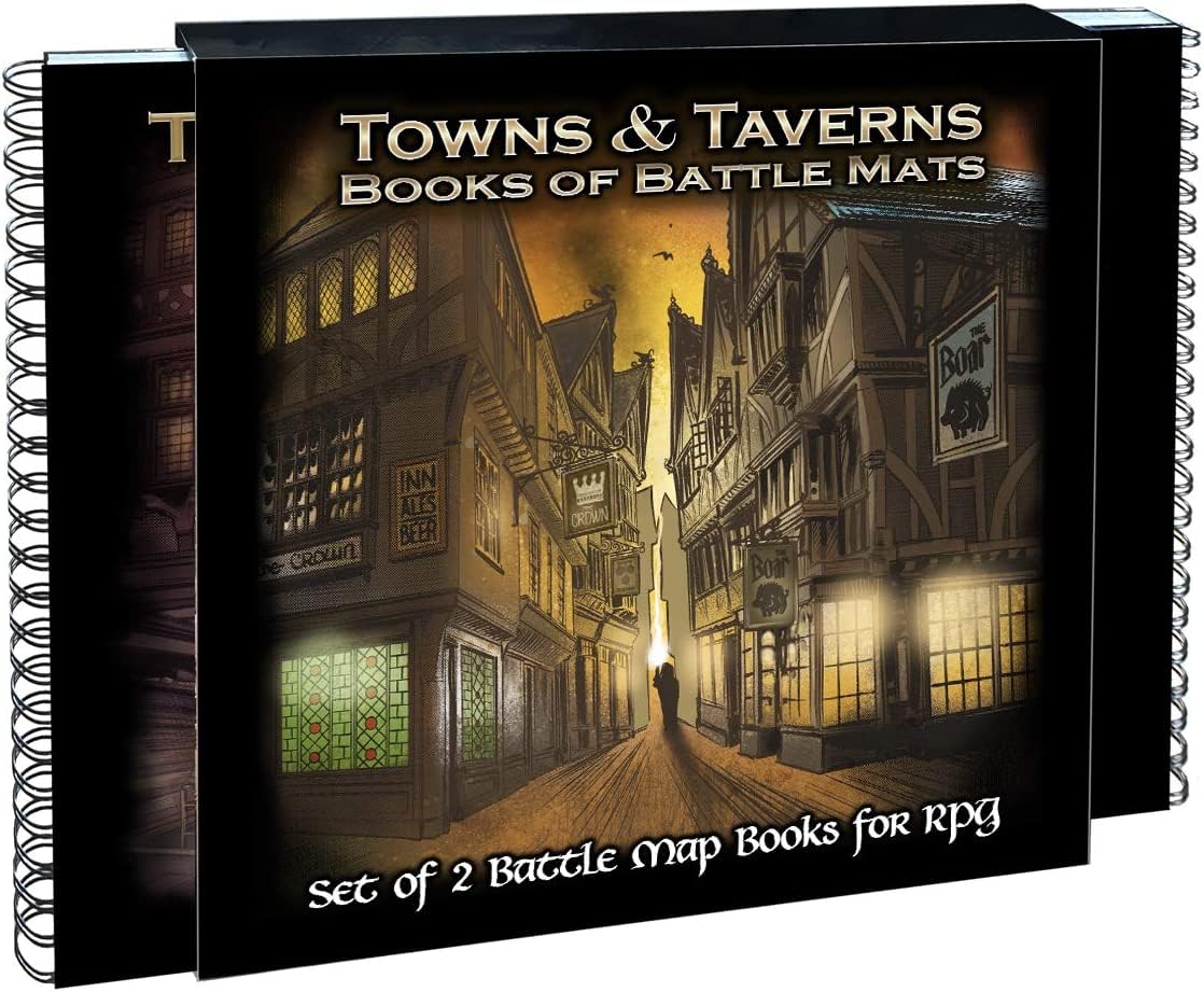 Towns & Taverns Books of Battle Mats