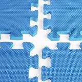ComFy Mat Interlocking Exercise Mat 20 Tiles 10 mm BLUE Non-Slip view 5