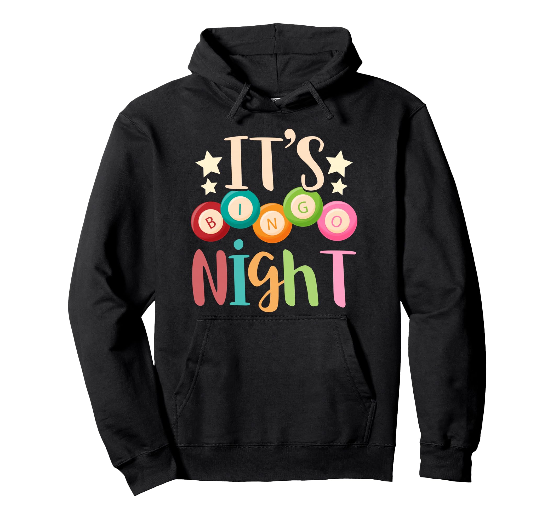 Its Bingo Night Bingo Player Gift Gambling Lottery Bingo Pullover Hoodie