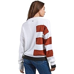 Volcom Women's Cold Band Color Blocked Crew Neck