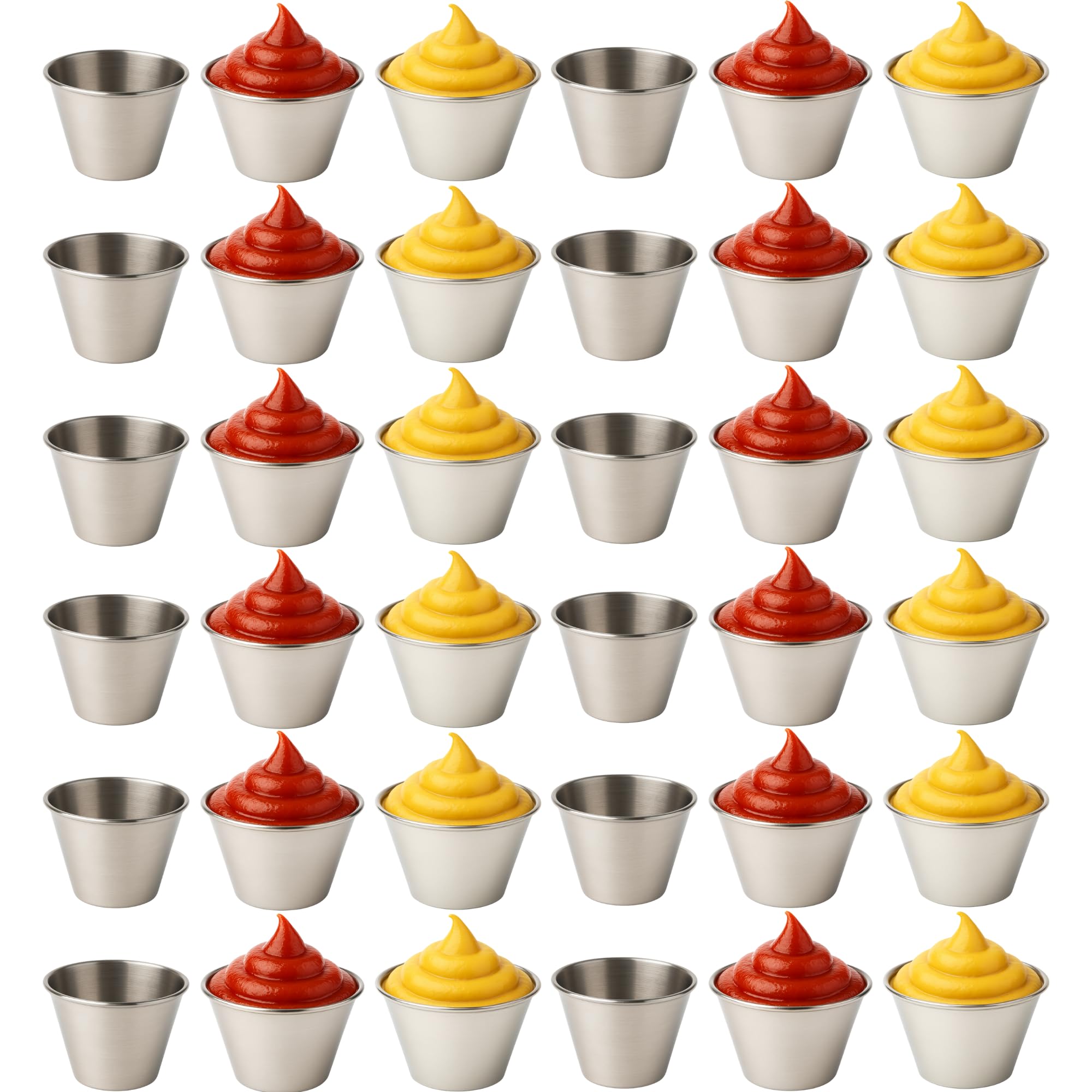 Utopia Stainless Steel Ramekin 4oz / 110ml, Case of 24