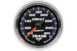 Auto Meter 6157 Cobalt Full Sweep Electrical Transition Temperature Gauge