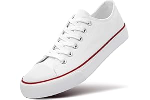 ZGR Women's Canvas Low Top Sneaker Lace-up Classic Casual Shoes for Women