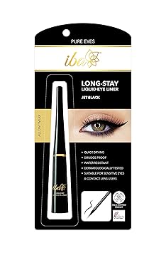 Iba Halal Care Long Stay Liquid Eyeliner, Jet black, 6.5ml