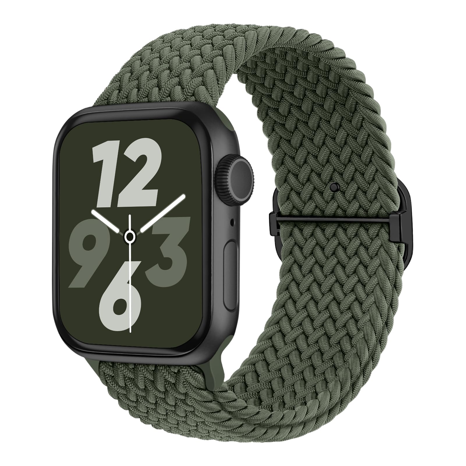 Suitisbest Braided Band Compatible with Apple Watch Straps 40mm 41mm 38mm 42mm 44mm 45mm 46mm 49mm Women, Anti-Slip Stretchy Elastic Strap for iWatch Band SE Ultra2/Ultra 10 9 8 7 6 5 4 3 2