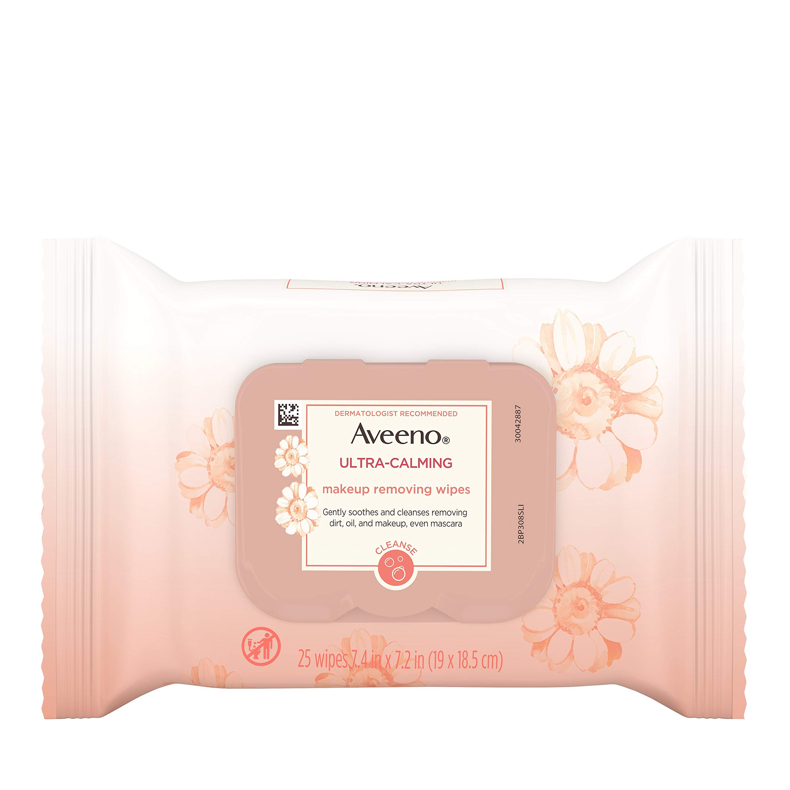 Aveeno UltraCalming Makeup Removing Facial Cleansing Wipes with