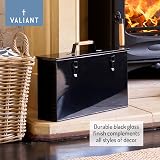 Valiant Fireside Metal Ash Carrier Black 45x26x12 cm view 3