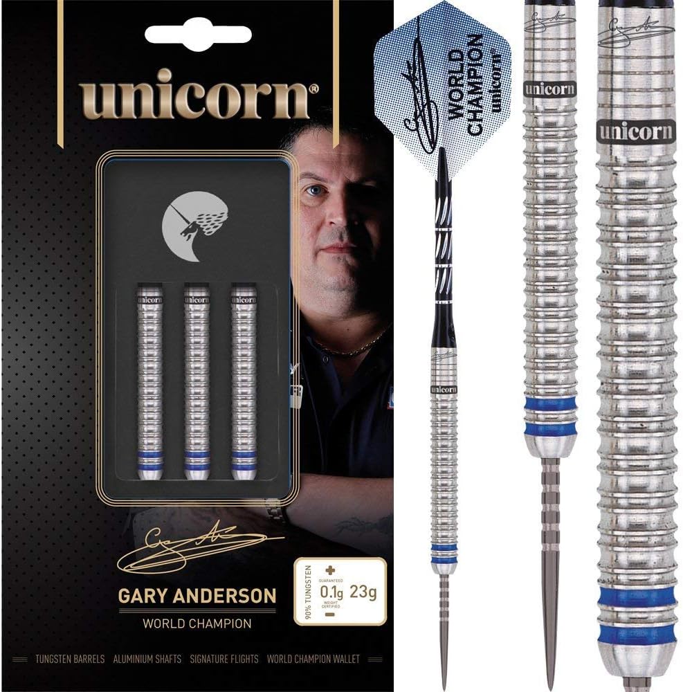 Unicorn Phase 3 Champion Gary Anderson Steeldarts