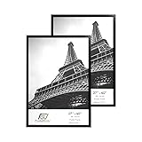 FrameWorks 27” x 40” 2-Pack Black Back-Loading
