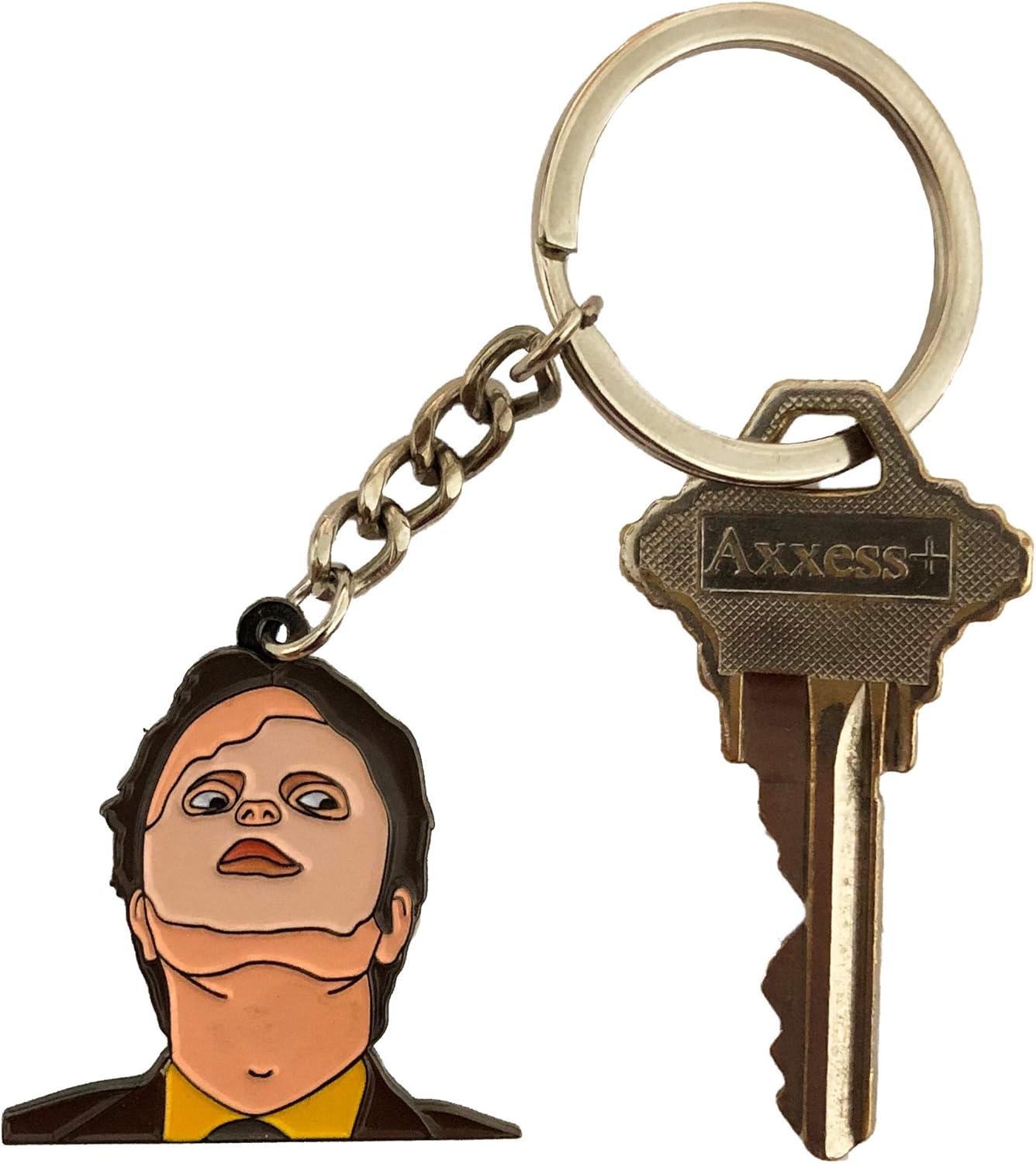 Balanced Co.Dwight Schrute Mask Keychain Rainn Wilson Keychain (Mask Keychain): Shoes