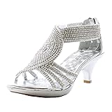 Delicacy JJF Shoes -62 Womens Strappy Rhinestone
