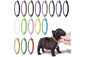 MABAHON Puppy ID Collars Umbilical Cord Clamp,whelping kit whelping Kits for Puppies Puppy Disposable Umbilical Cord Clip Pup