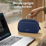 tomtoc Electronic Organiser Travel Pouch Water Resistant Dual Compartment Tech view 3