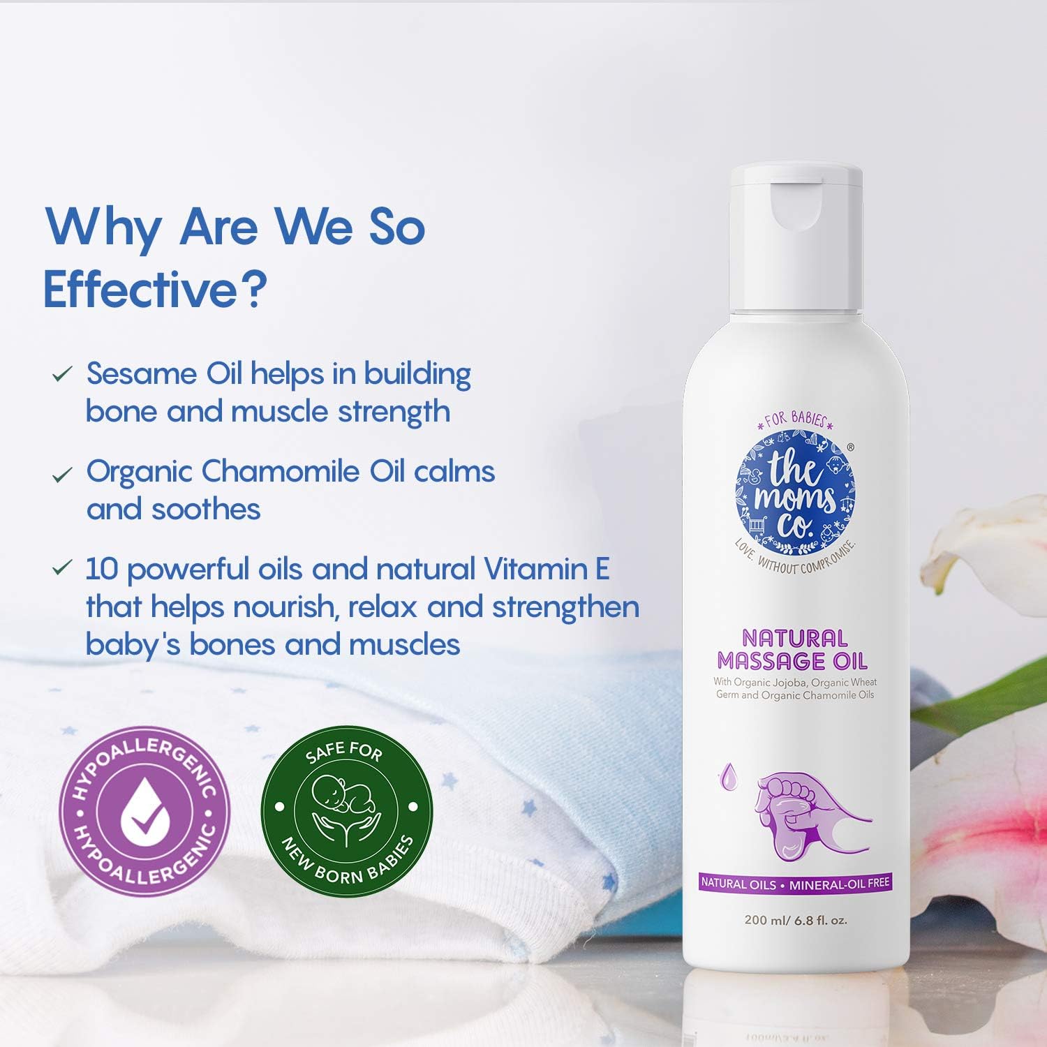 moms co baby hair oil