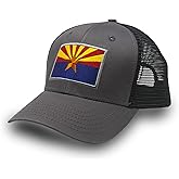 International Tie State Hat for Men and Women, Adjustable Snapback Trucker Baseball Cap with Embroidered Patch