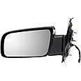 Dorman 955-1167 Driver Side Power Door Mirror - Folding Compatible with Select Chevrolet / GMC Models, Black