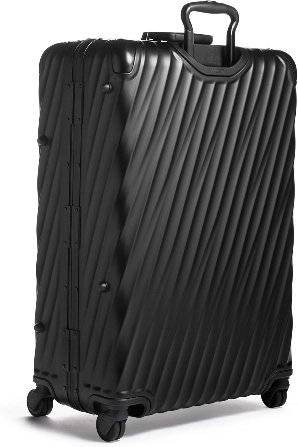 matte black suitcase