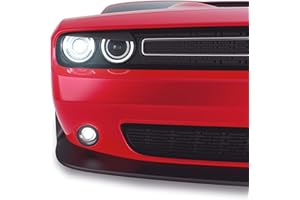 GRIDREADY Headlight eyelids for Dodge Challenger Accessories. Angry Eyes Covers attaches to Head Light Bezel. Fits sxt, gt, rt, Shaker, ta, scat Pack, SRT, 392, Hellcat, Demon, hemi etc.
