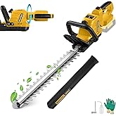 Electric Hedge Trimmer Cordless Compatible with DEWALT 20V MAX Battery, 20-Inch Cordless Hedge Trimmer, Brushless Bush Trimme