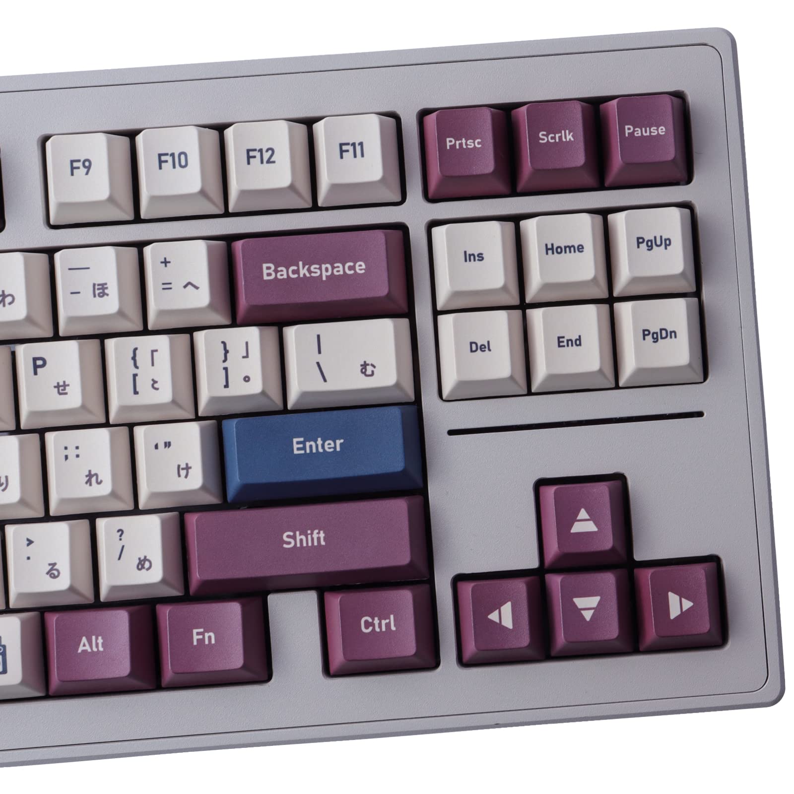 Keycaps PBT 145 Tasten ANSI&ISO Layout Keycaps Mit 7U Leertaste Dye-Sublimation Cherry Profile Keycaps Für Gateron Kailh Cherry MX Switches Mechanische Tastaturen