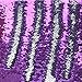 URSKYTOUS Reversible Sequin Pillow Case Decorative Mermaid Pillow Cover Color Changing Cushion Throw Pillowcase 16” x 16”,Purple and Silver