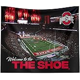 NORTHWEST NCAA Ohio State Buckeyes Wall Hanging Tapestry, 34" x 40", The Shoe