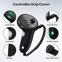 Silicone Cover Set Compatible with Meta/Oculus