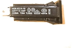 Potter Brumfield Circuit Breaker 15 Amp 120v Push Thru W28XQ1A-15