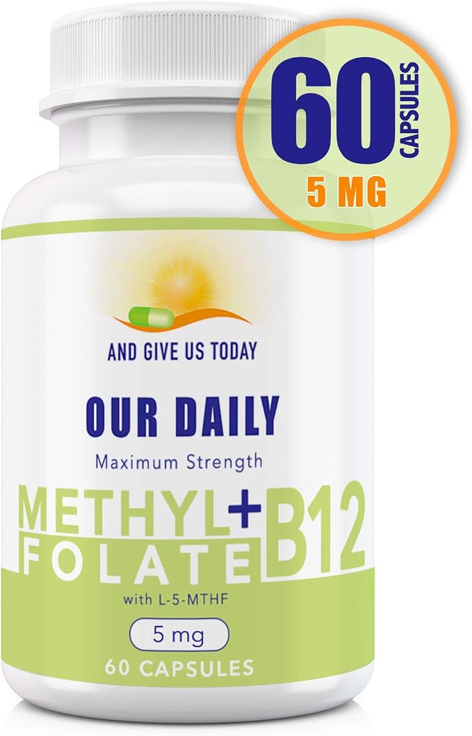 Our Daily Vites LMethylfolate 5 mg + B 12