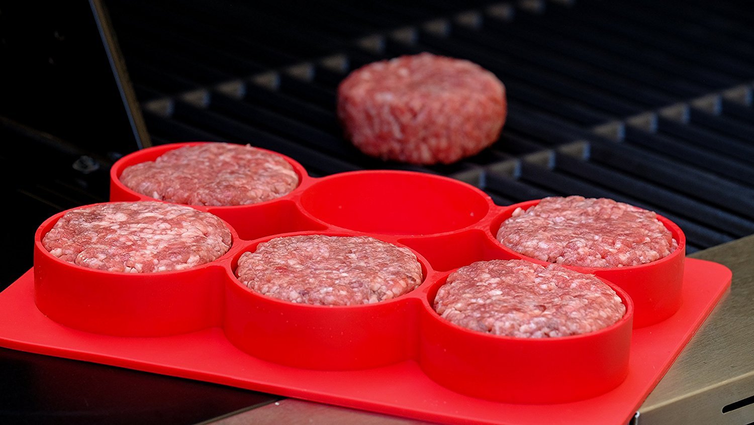 Prensa de silicona para hamburguesas y congelador, sin BPA ...