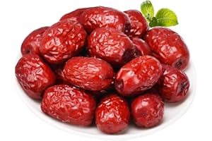 WZQLAOYS Jujube Dates, Chinese Red Jujube Dates,1 LB 100% Natural,for Snacking,Brewing Tea,dessert, Baking,cooking,etc.