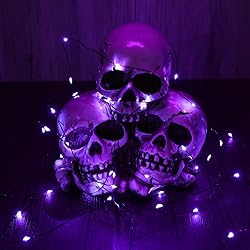 Joomer Purple Halloween Solar String Lights - 2