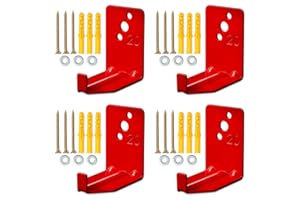 Home Fire Extinguisher Mount Wall Brackets - 4Pcs Auto Fire Extinguisher Brackets Adjustable Large and Small Fire Extinguishe