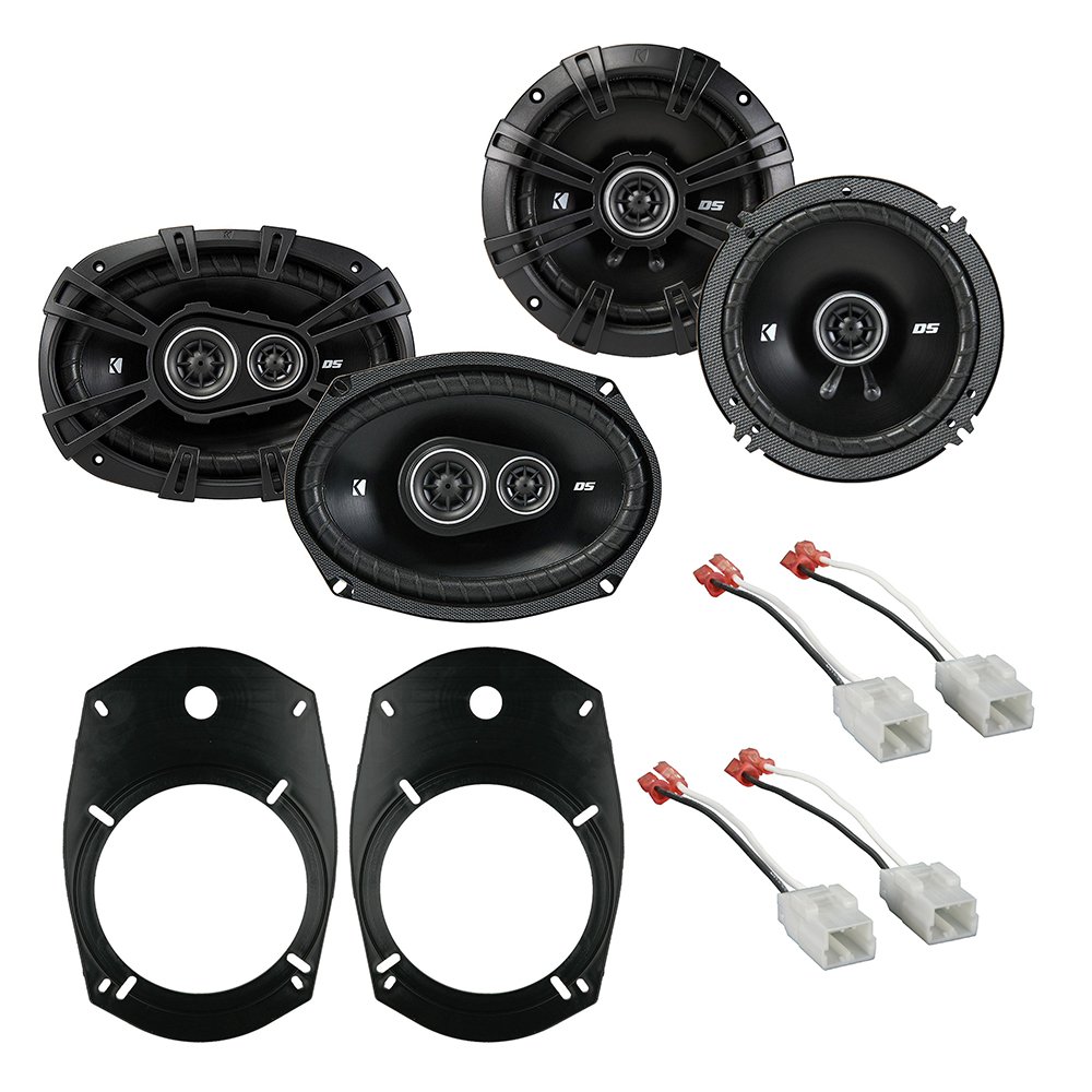 Fits Dodge Ram Truck 2500/3500 2003-2005 OEM Speaker Upgrade Kicker DS Package