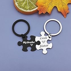 Jielahua Brother Sister Keychain Set Gifts Little
