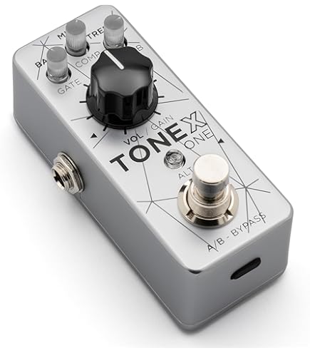 Amazon.com: IK Multimedia TONEX ONE Brown Sound White Limited