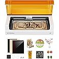 xTool S1 Laser Engraver and Cutter Machine, 23.93" x 15.16" Bed Size, Beginner-friendly, Class 1 Safety Laser Engravering Machine for Wood and Metal, Acrylic