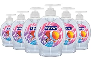 Softsoap Liquid Hand Soap, Aquarium Series - 7.5 Fl Oz (Pack of 6)