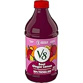 V8 Beet Ginger Lemon 100% Vegetable Juice, 46 fl oz Bottle