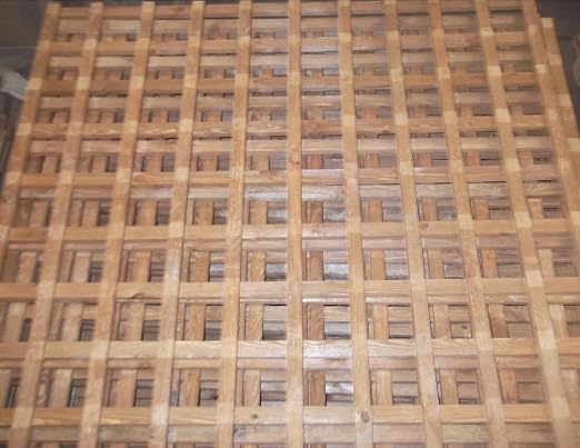 Enrejado de jardín de 1830 mm x 1220 mm con 1 75 x 75 mm poste de ...