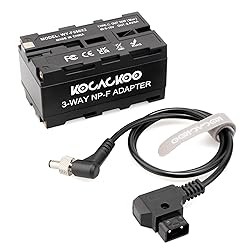 KOCACKOO D-Tap to Double-Sided NP-F550/970/570/770