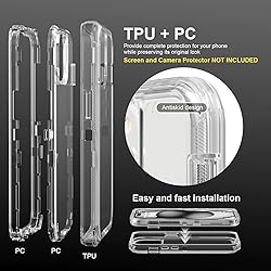 Follaroma for iPhone 15 Plus Case, Heavy Duty